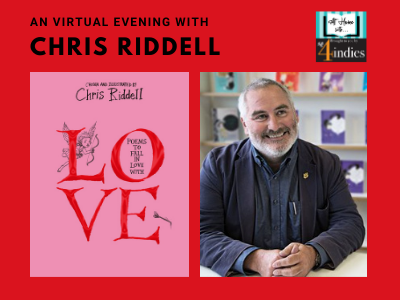 An Evening with Chris Riddell – Poems to Fall in Love With