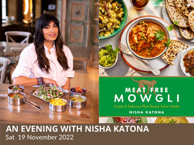 An Evening with Nisha Katona – Meat Free Mowgli
