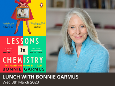 Lunch with Bonnie Garmus – Lessons in Chemistry