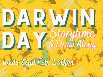 Darwin Day Storytime and Draw Along