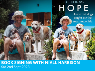 Hope: How Street Dogs Taught Me the Meaning of Life – Niall Harbison Book Signing