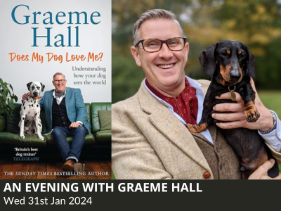 An Evening with Graeme Hall – Does My Dog Love Me?