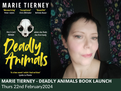 Marie Tierney – Deadly Animals Book Launch