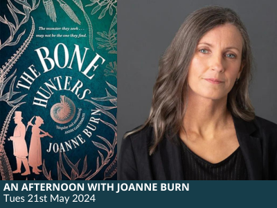 An Afternoon with Joanne Burn – The Bone Hunters