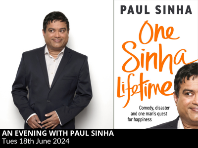 An Evening with Paul Sinha – One Sinha Lifetime